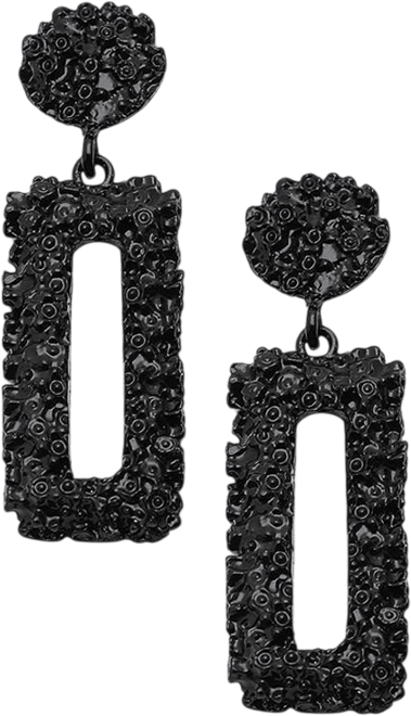 Women's Corroded Drop Earrings