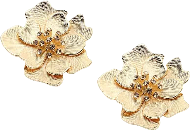 Women's Flower Stud Earrings