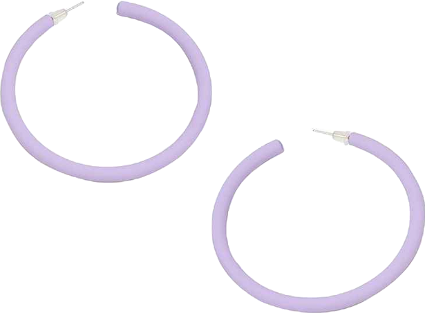 Women's Pastel Hoop Earrings