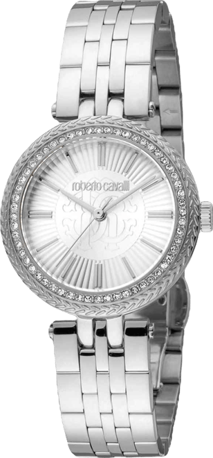 Women's Quartz Silver-tone Stainless Steel Watch 30mm