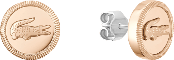 Women's Memento Carnation Gold Ip Plated Earrings