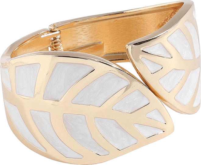 Women's Foliage Statement Bracelet