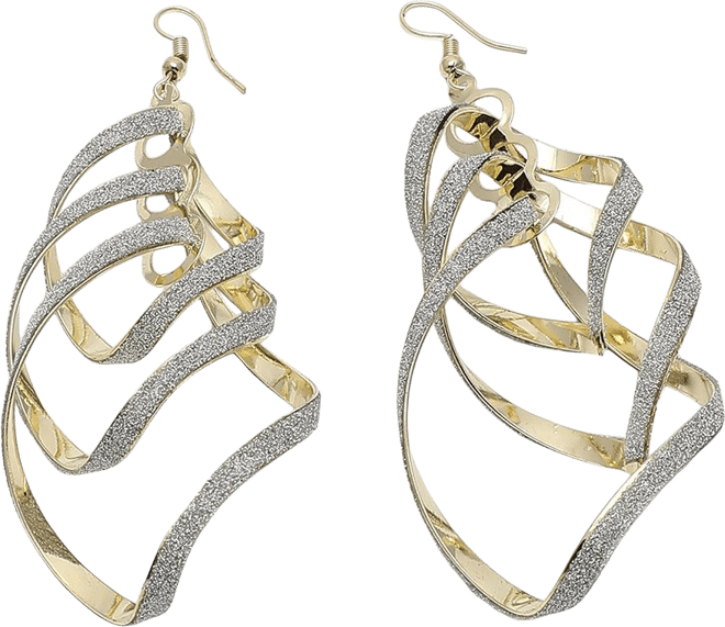 Women's Interwine Drop Earrings