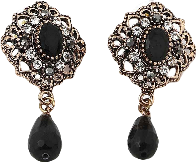 Women's Stone Drop Earrings