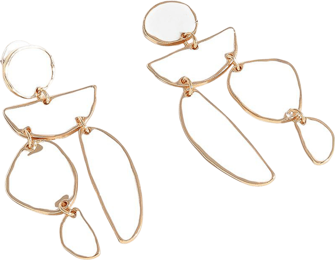 Women's Abstract Drop Earrings
