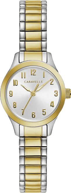 Designed by Bulova Women's Two-Tone Stainless Steel Bracelet Watch 24mm