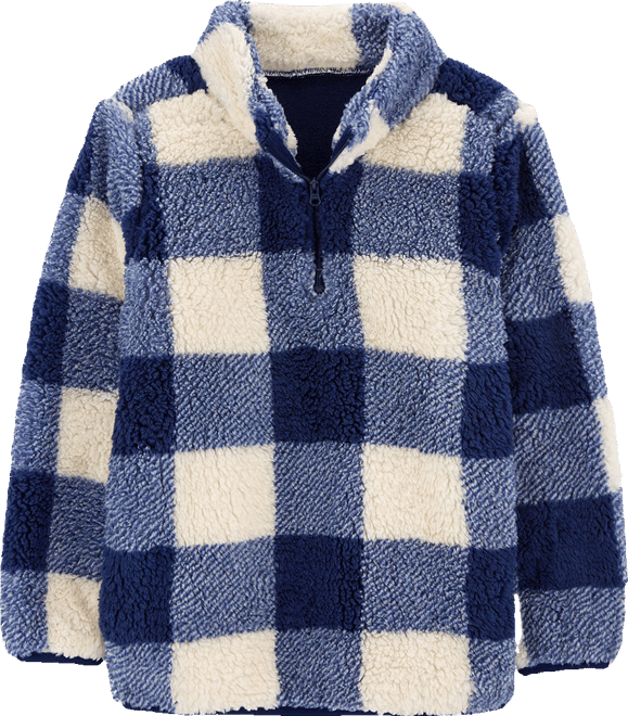 Boys fleece quarter zip hotsell