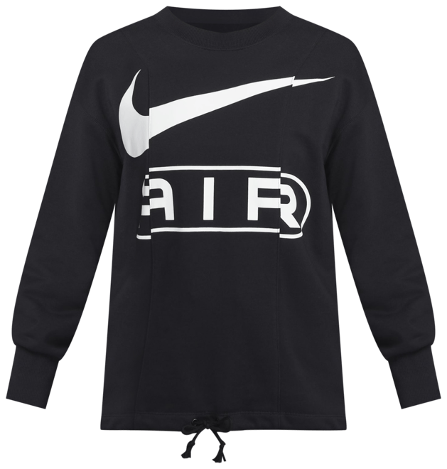 Nike Air Women's Over-Oversized Crew-Neck French Terry Sweatshirt