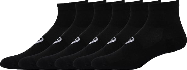 Quarter Running Socks (6 Pack)