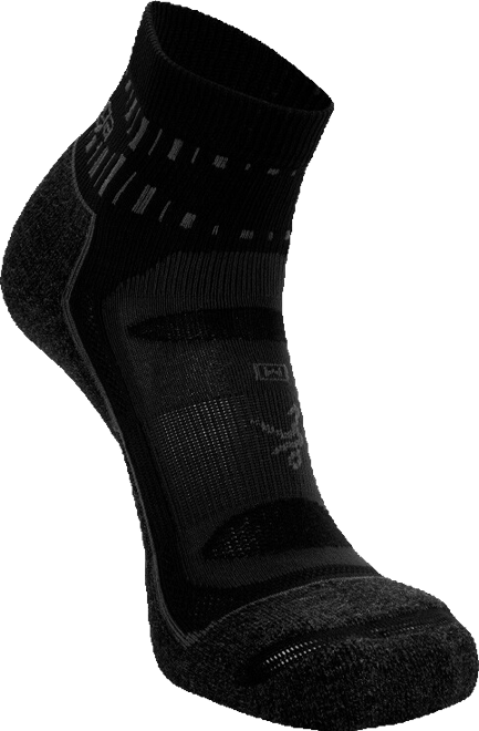 Blister Resist Quarter Running Socks