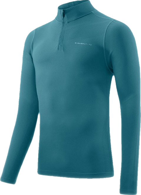 Seamfree Long Sleeve Half Zip Top