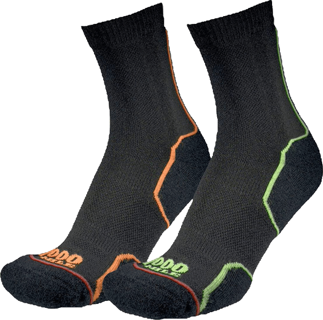 Trail Repreve Single Layer Crew Socks (Twin Pack)