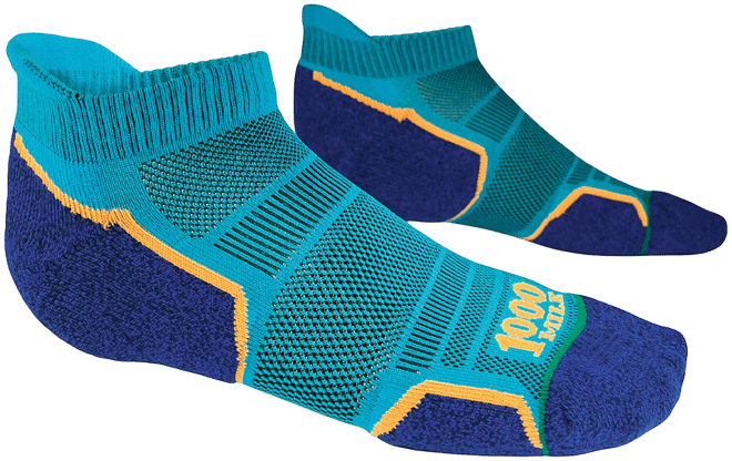 Run Single Layer Socklet Men's Socks (Twin Pack)