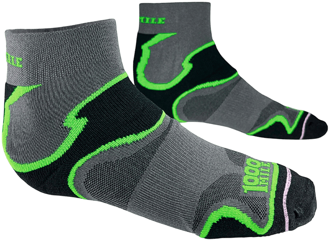 Fusion Double Layer Anklet Socks