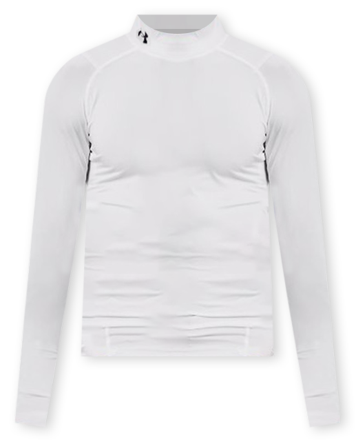 HeatGear Herren Kompression Mock Longsleeve Top