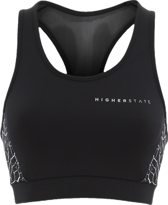 Panelled Longer Women's Low Impact Crop Top