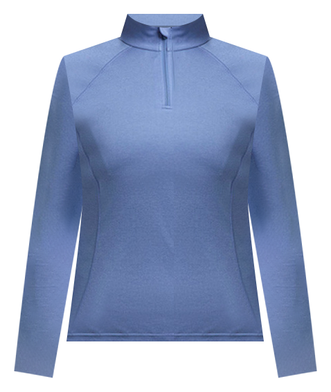 Dart Zip Neck Women's Top