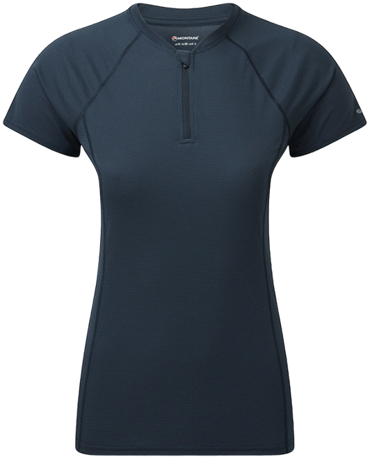 Dart Nano Reißverschluss Damen T-Shirt