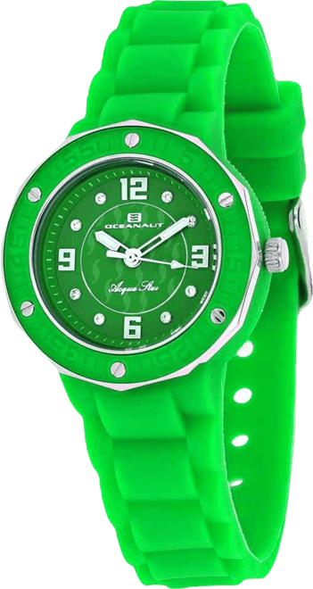 Women's Acqua Star Green Dial Watch