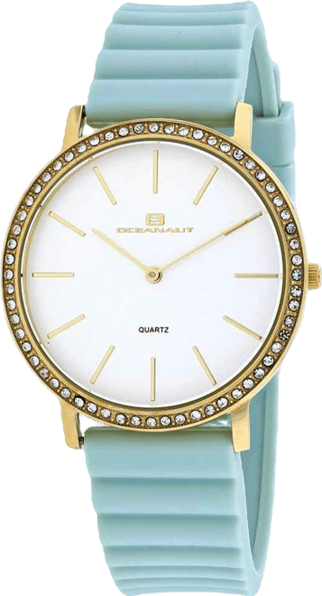 Women's White Dial Watch