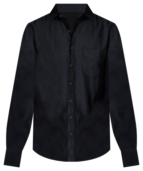 Rodd Gunn Men's Coromandel Linen Long Sleeve Slim Fit Shirt