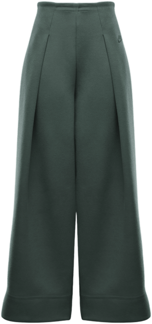 Nike Sportswear Tech Fleece Pants de tiro alto plisados para mujer