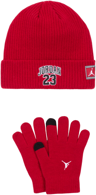 Jordan Big Kids' 2-Piece 23 Jersey Beanie Set