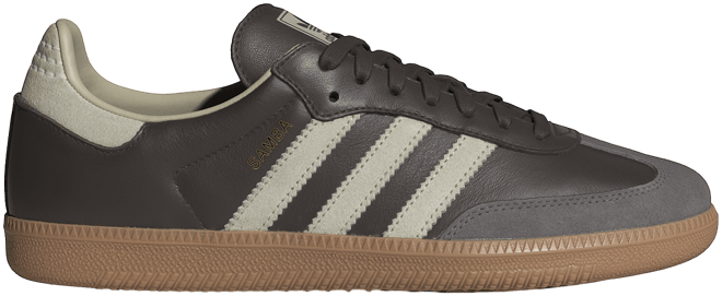 ☆ユニセックス☆adidas Originals SAMBA Brown / Putty Grey Samba OG - Brown/Putty Grey/Gold Metallic – Feature