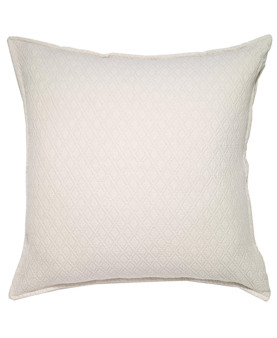 Indi Matelasse, Euro Sham, White