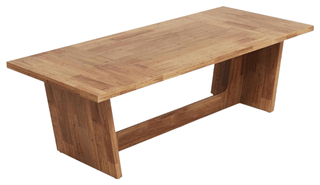 70.87-Inch Wood Dining Room Table for 6-8 People, Rectangular Farmhouse Kitchen Table with Solid Pedestal, Rustic Long Dinner Table