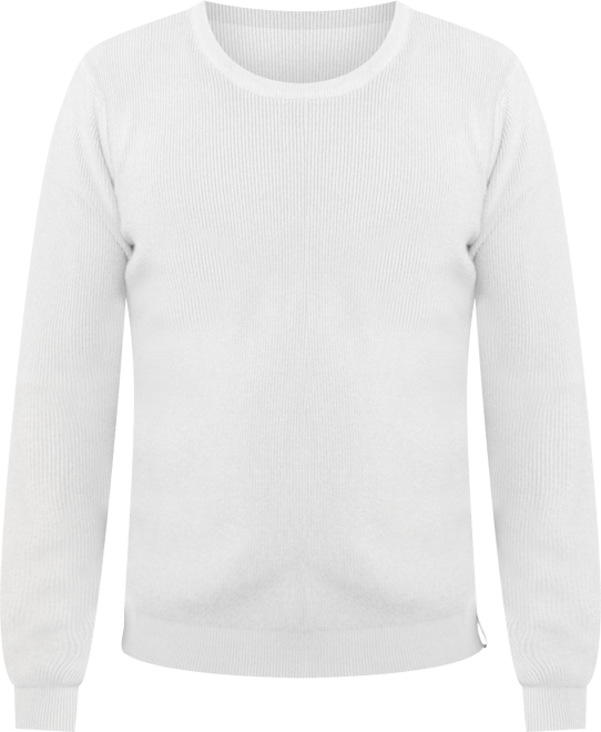 Men's Ribbed Crew Neck Sweater