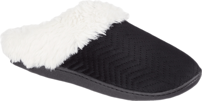Women's Louise Quilted Velour Clog Slippers