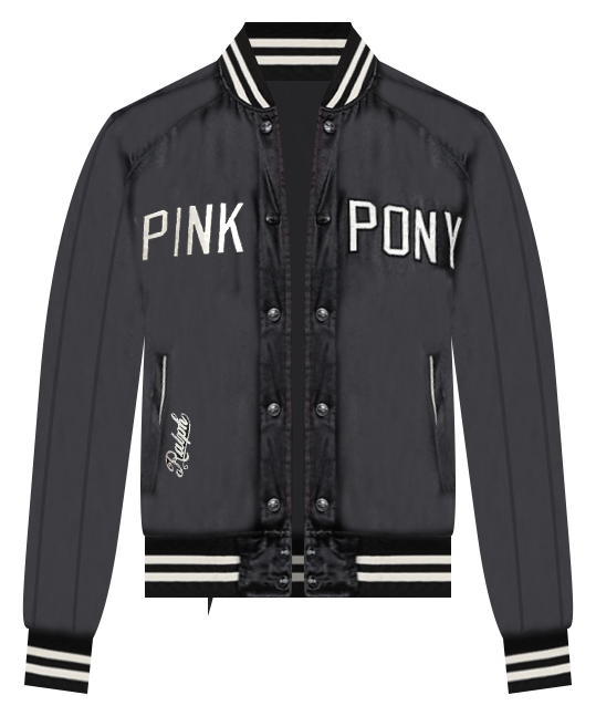 Ralph Lauren Pink Pony スカジャン US S Polo Ralph Lauren Unisex Pink Pony Satin Baseball Jacket