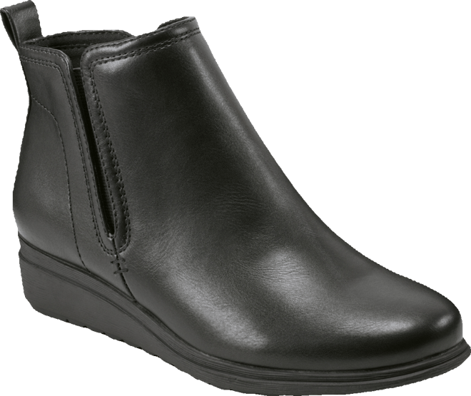 Women's Yuna Round Toe Casual Wedge Booties