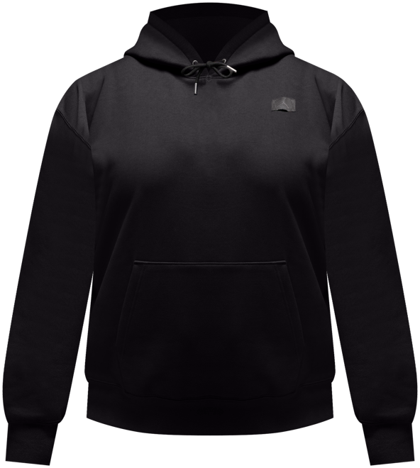 Jordan Flight Fleece Sudadera con gorro sin cierre forrada con satén para mujer (talla grande)
