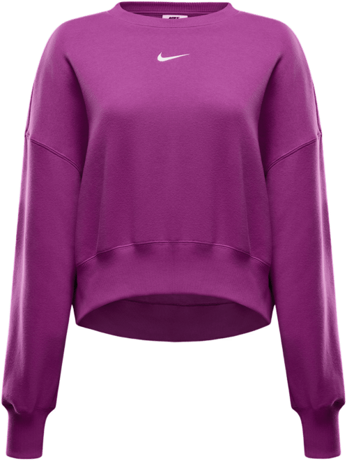 Nike Sportswear Phoenix Fleece Ekstra Bol Kesimli Sıfır Yakalı Kadın Sweatshirt'ü