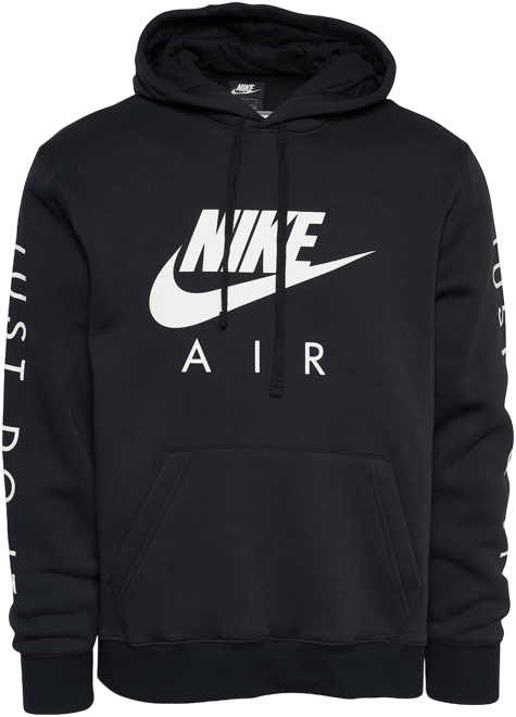 HOT Fleece Hoodie Nike Just Do It Embroidered Hoodie Nike Just