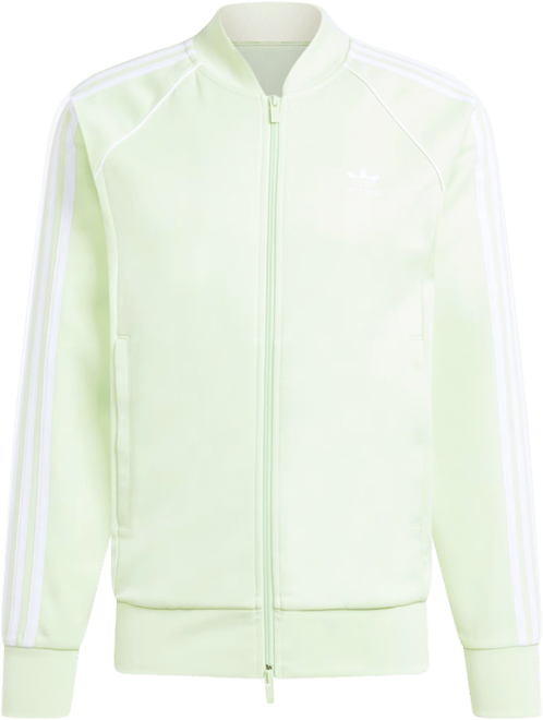 アウターその他 Adidas SST Track Top Wonder White Collegiate Green US Sizing adidas Originals Track Top SST - Wonder White/Core Green