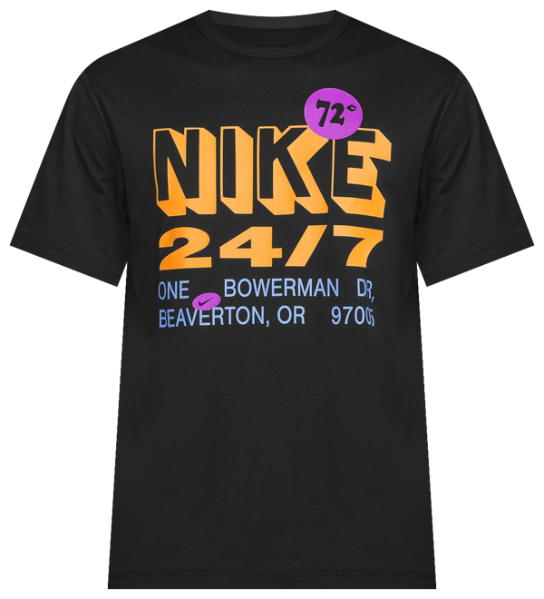 ★ Nike★ HYPER DRY FIT UV VERSATILE T-SHIRT M BLACK HQ7988 Nike Dri-FIT UV Hyverse Men's Short-Sleeve Fitness Top. Nike ID