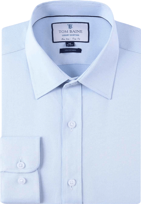 Men's Four-Way Stretch Jacquard Solid Button Down Dress Shirt