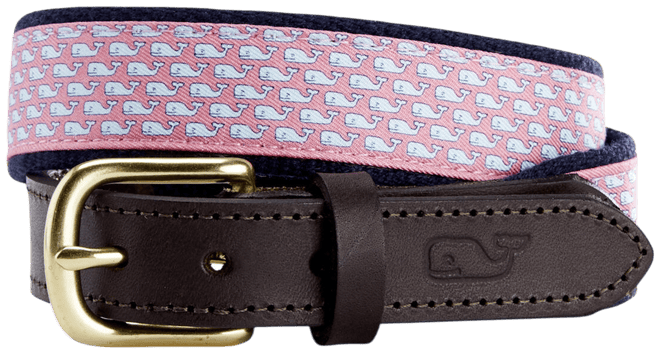 Boys' Classic Whale Canvas Club Belt