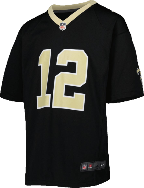 Big Boys  Chris Olave Black New Orleans Saints Game Jersey