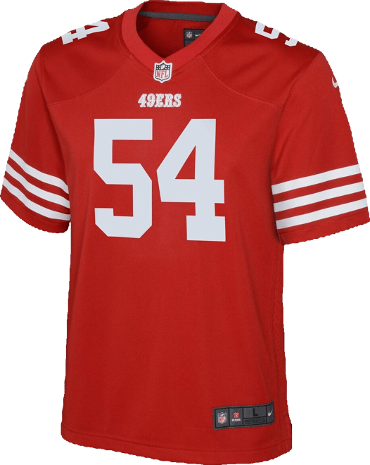 Big Boys Warner San Francisco 49Ers Game Jersey