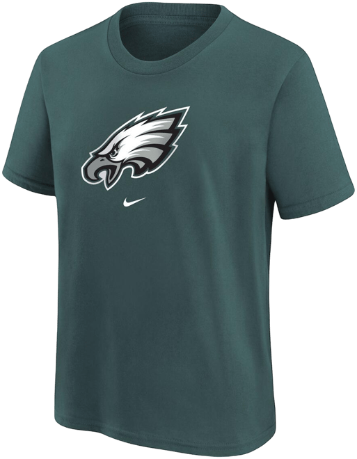 Big Boys  Midnight Green Philadelphia Eagles Logo T-shirt