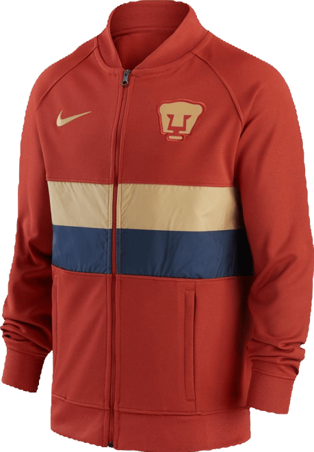 Big Boys  Burnt Orange Pumas I96 Anthem Raglan Full-Zip Jacket