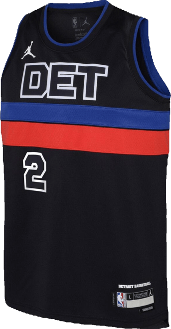 Big Boys  Cade Cunningham Black Detroit Pistons 2022/23 Swingman Jersey