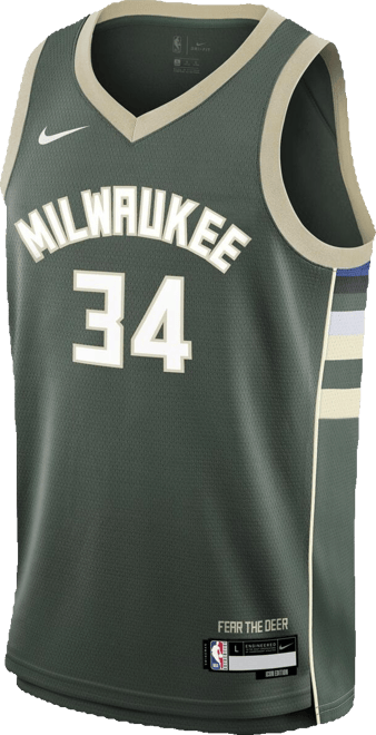 Big Boys  Giannis Antetokounmpo Hunter Green Milwaukee Bucks Swingman Jersey