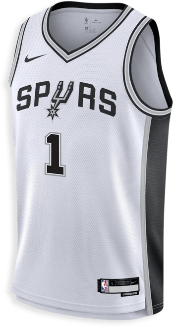 Big Boys  Victor Wembanyama White San Antonio Spurs Swingman Jersey