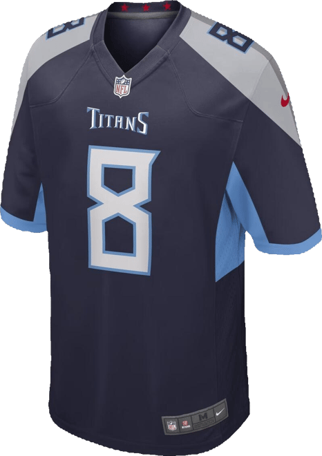 Big Boys  Will Levis Navy Tennessee Titans Game Jersey