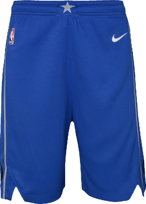 Big Boys  Blue Dallas Mavericks Icon Edition Mesh Performance Swingman Shorts